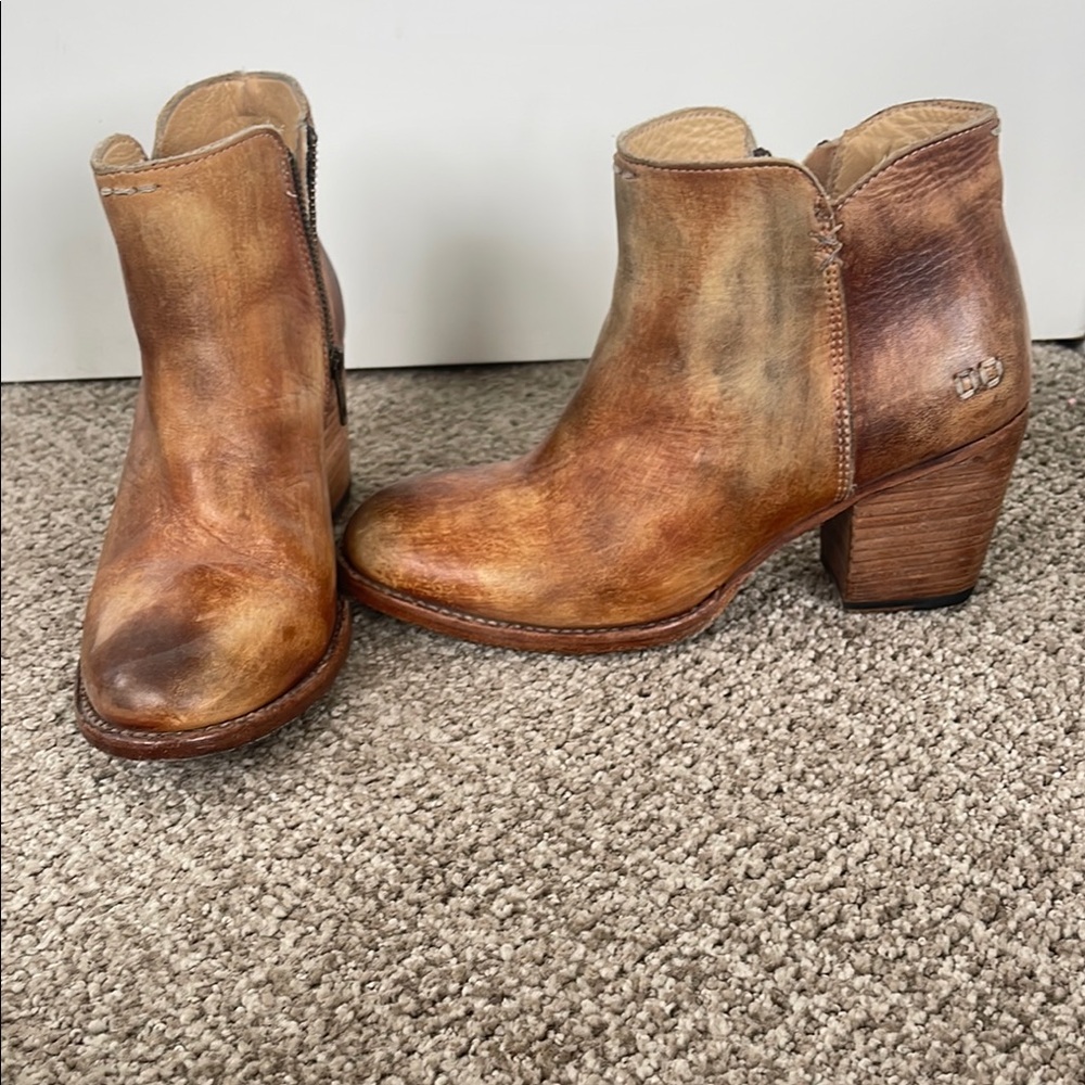 Bed Stu leather ankle boots